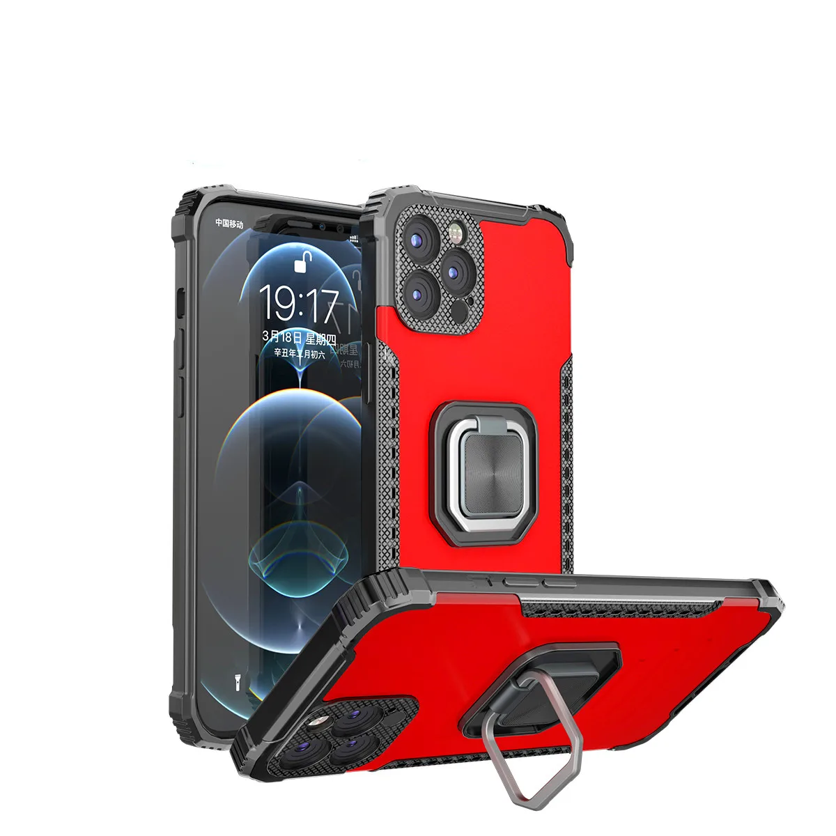 Бронированный чехол Warrior для iPhone 11 12 Pro Max X XS XR 8 7 6 6s Plus 2020 SE мини с металлической