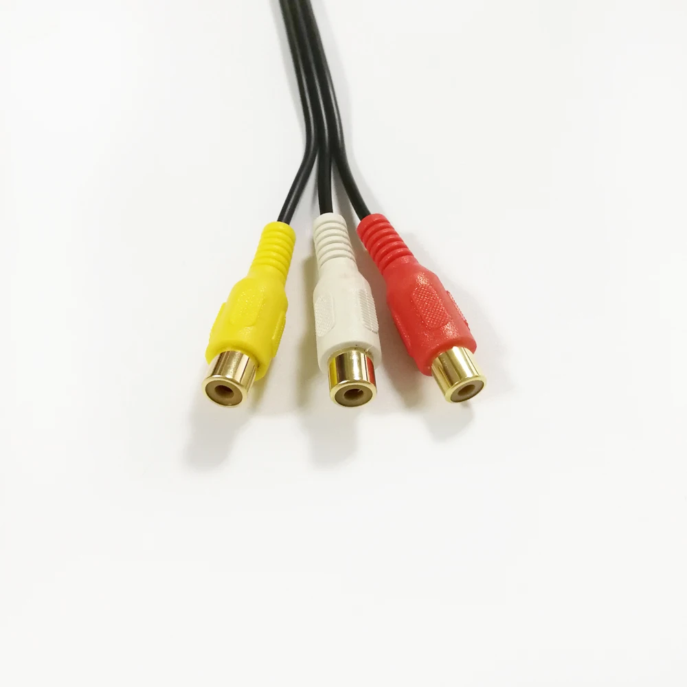 Biurlink автомобильная аудиосистема 3RCA Aux Jack кабель RCA адаптер для Toyota Camry RAV4 Corolla|adapter