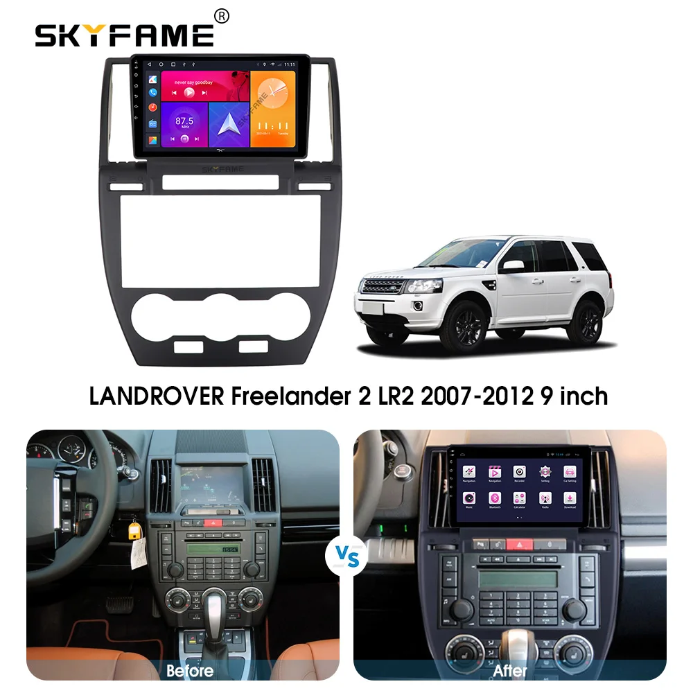 

SKYFAME Android Автомобильная Навигация Радио мультимедийный плеер для LAND ROVER FREELANDER 2 LR2 2006-2012 автомобильная стереосистема