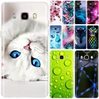 Силиконовый чехол для Samsung Galaxy J7 2016, чехол J710 J710Fds, мягкий чехол для телефона Samsung J7 2016, чехол, силиконовый чехол