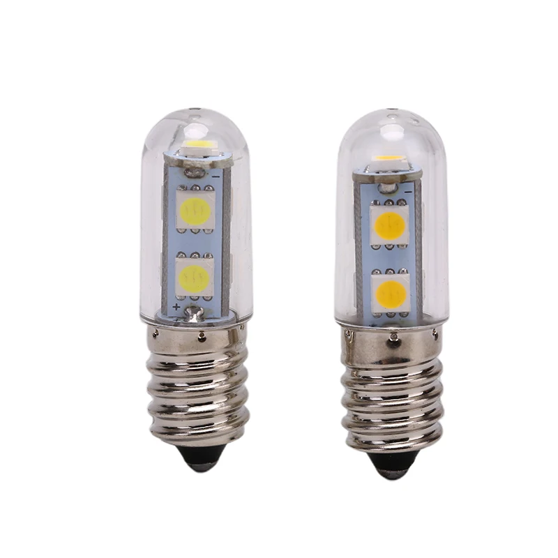 Одна штука E14 винтовой светодиодный светильник для холодильника 7 s SMD5050