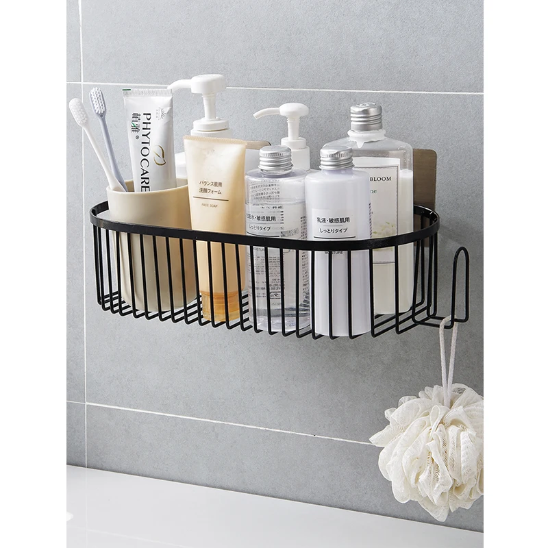 Настенные полки для хранения из нержавеющей стали с вешалкой полотенец полка