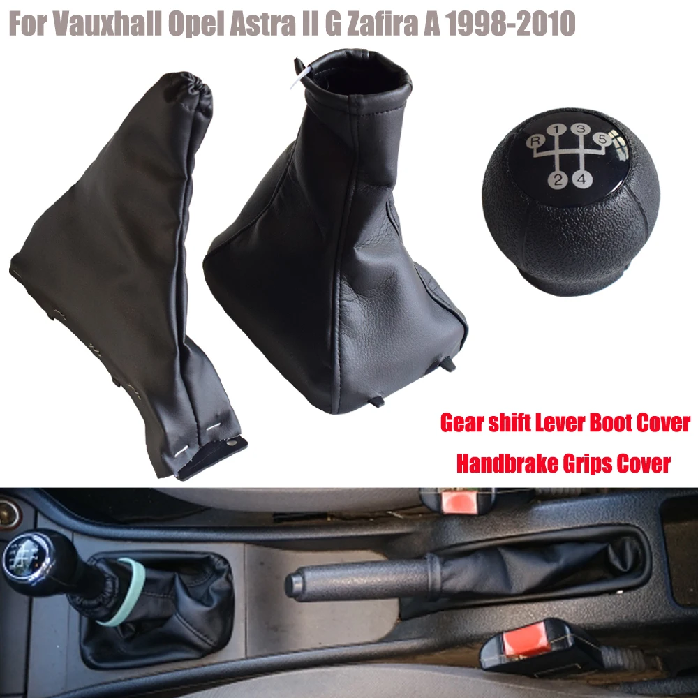 Ручной рычаг переключения передач для автомобиля Vauxhall Opel Astra II G Zafira A 1998-2010 черная