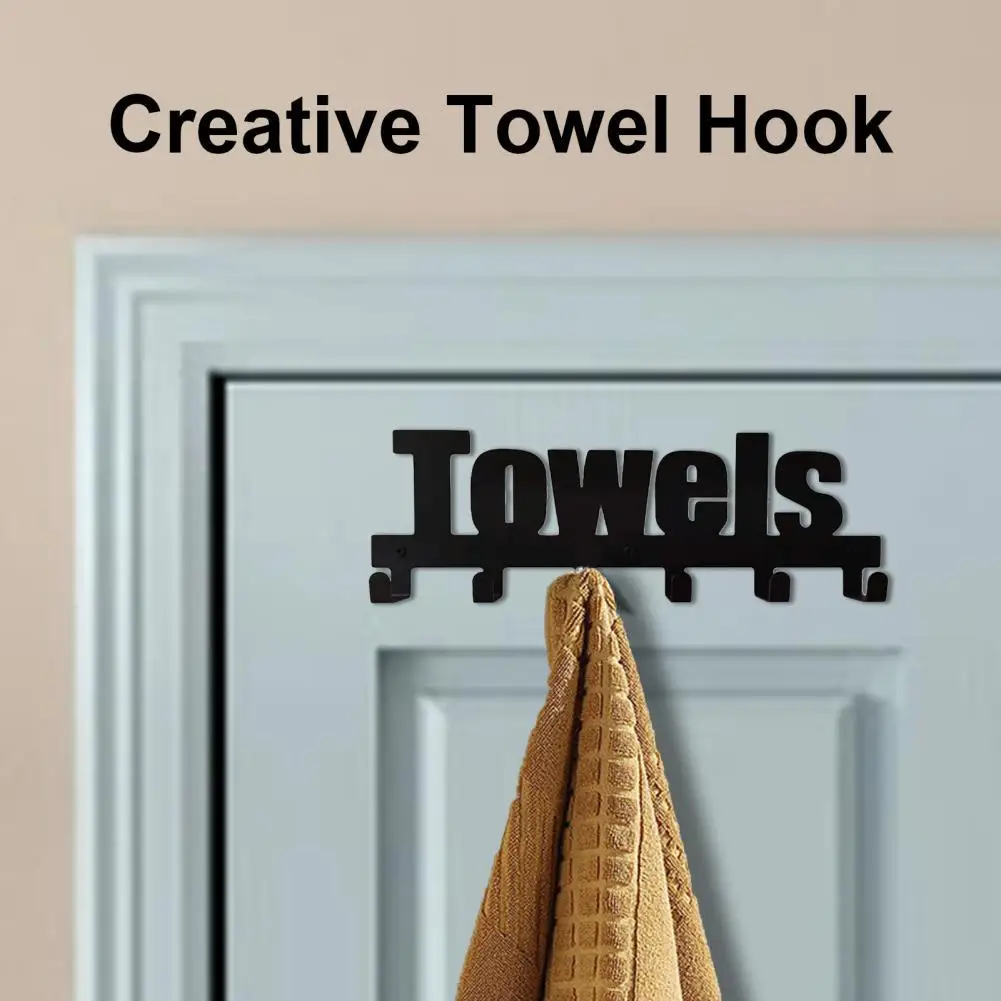 

Вешалка для полотенец, крючок для ключей, настенная вешалка для одежды, вешалка для полотенец, креативная дизайнерская кованая железная веш...