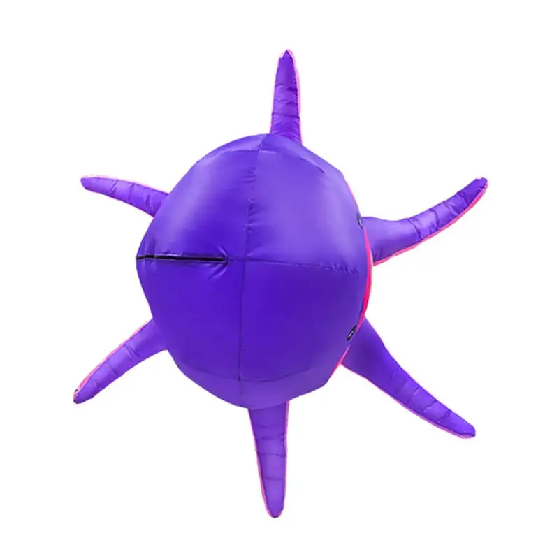 Надувной костюм осьминога для взрослых забавные крупного плана одежда на