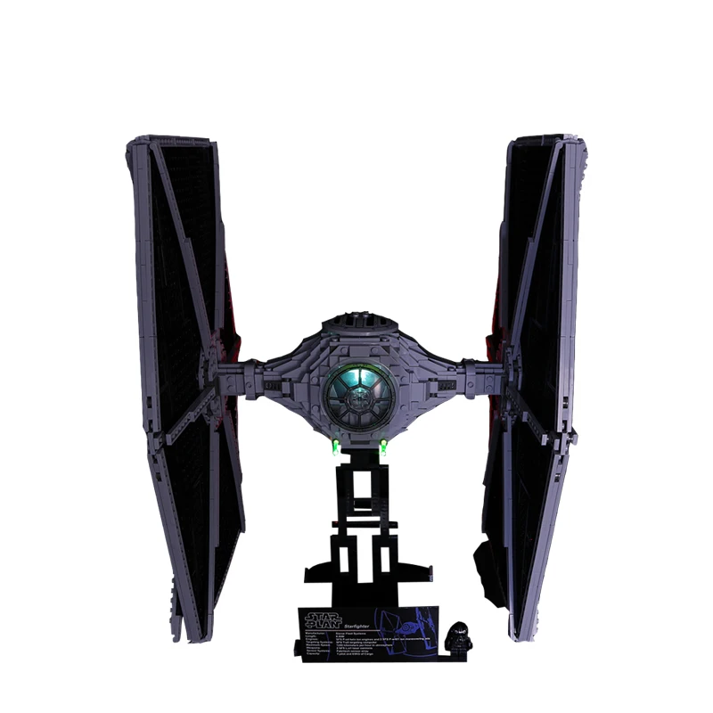 Светодиодный светильник для 75095 05036 Star Ucs Tie Fighter строительные блоки кирпичи