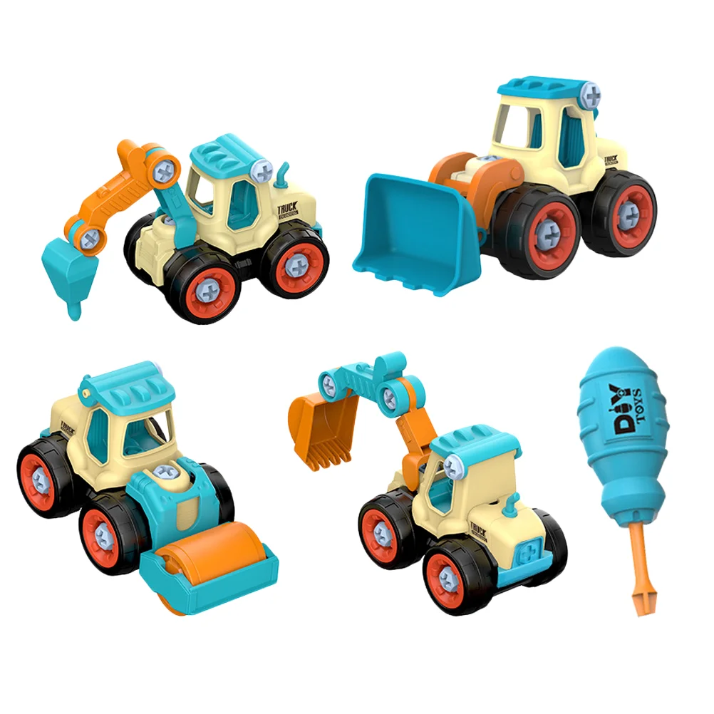 

1 Set Toddler DIY Assembly Truck Creative Take Apart Durable Boys Gift