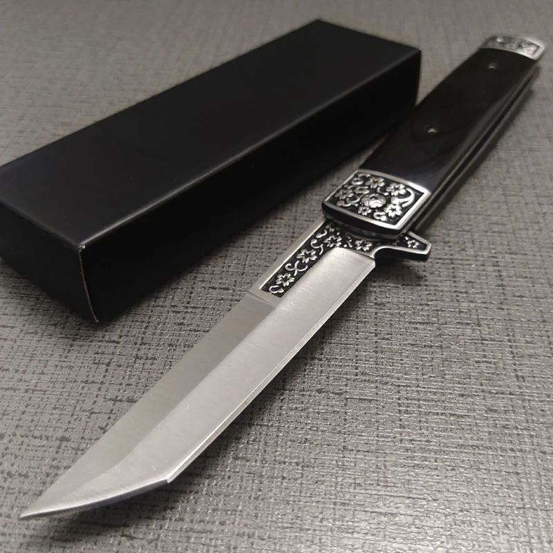 Дамасские Ножи 9 0 дюйма складной нож с лазерным узором тактический карманный из