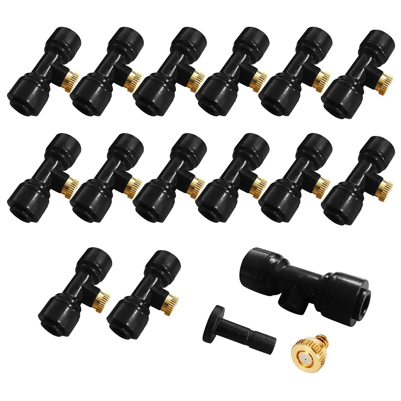 15 упаковок латунные насадки для сада улицы патио дома с распылительным сиденьем