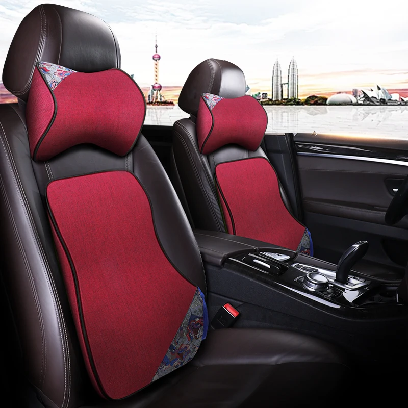 Новинка Подушка на подголовник автомобильного сиденья из пены с эффектом памяти