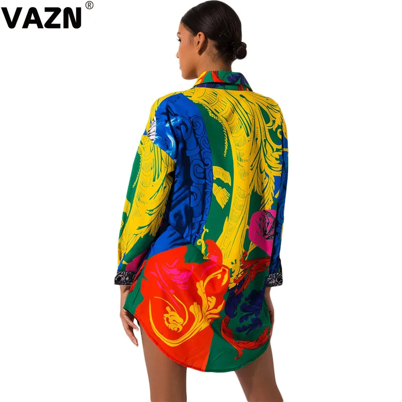 VAZN GKM18033 Новое поступление 2019 летние женские сексуальные пикантные цвета T
