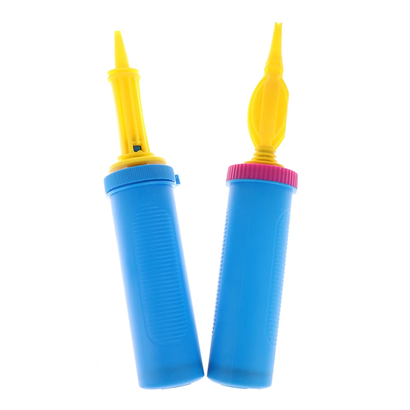 1 шт. насос для воздушных шаров Пластик ручной иглы мяч вечерние надувания