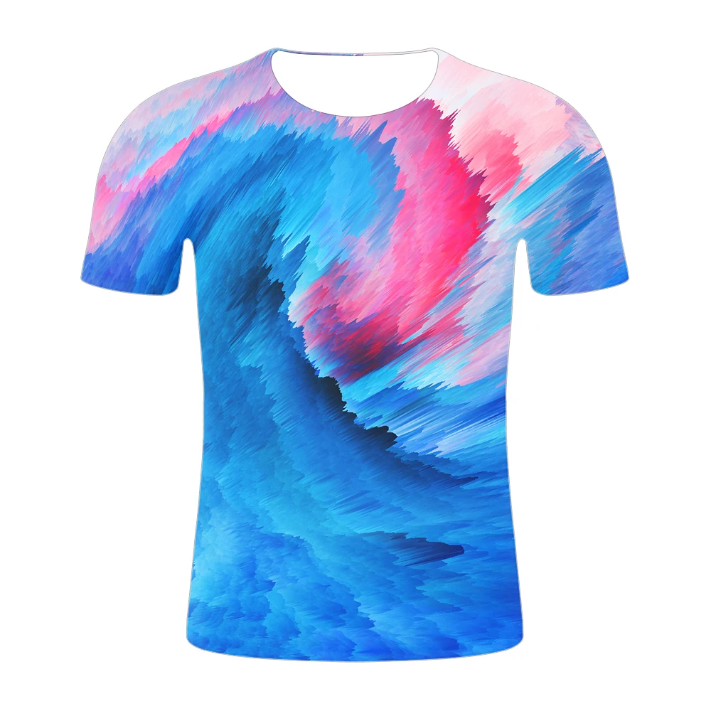 Новинка 2018 Летний стиль модные футболки с принтом коротким рукавом для мужчин