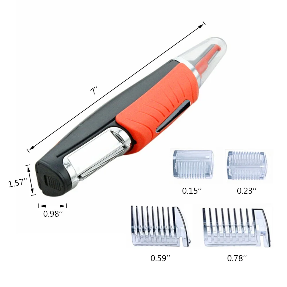 All in one hair trimmer Multi-function Electric Shaver protable Shaving Razor Eyebrow Nose Beard Trimmer Machine With LED light |