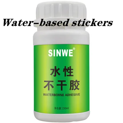 

Water-based stickers