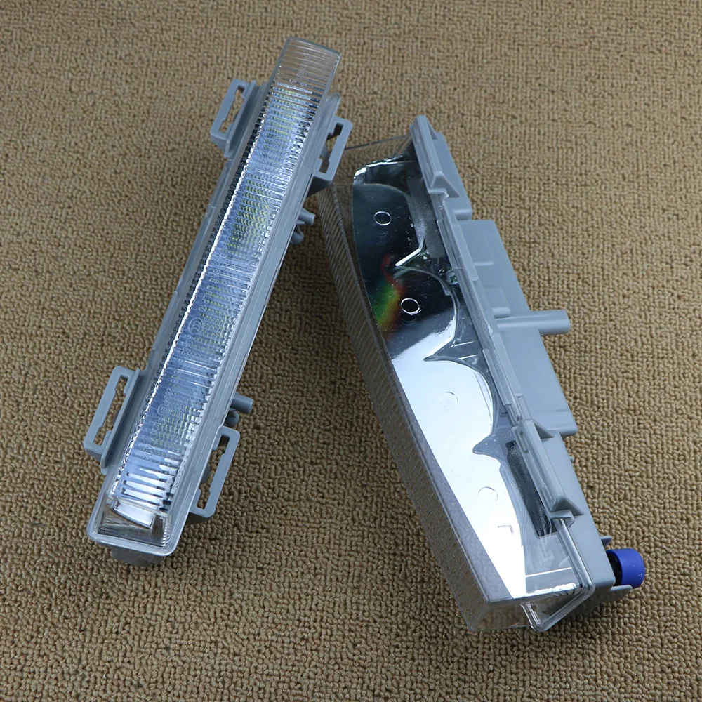 2x светодиодный дневный ходовой светильник DRL противотуманная фара для Mercedes W166 ML350