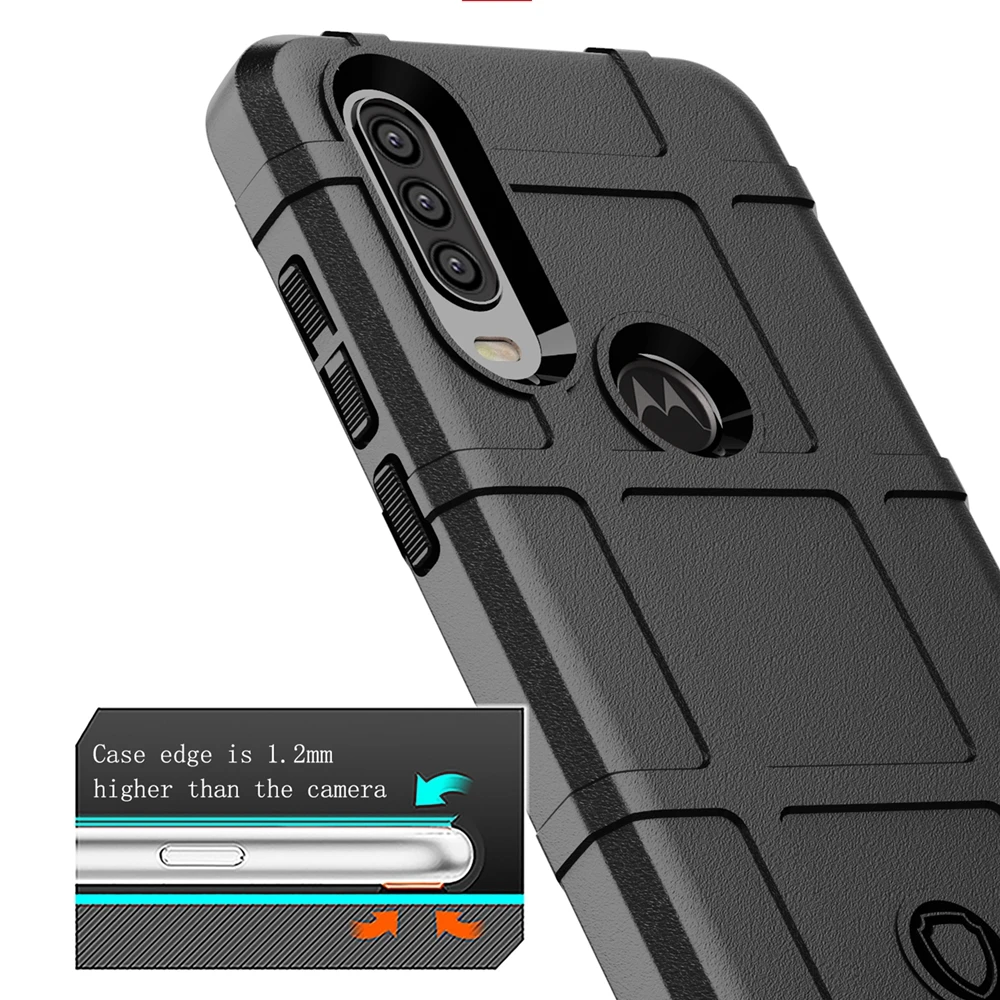 Для Motorola Moto Z4 Z3 Play Force P30 P40 P50 One power Note Action Vision Zoom супер защита от падения жесткий