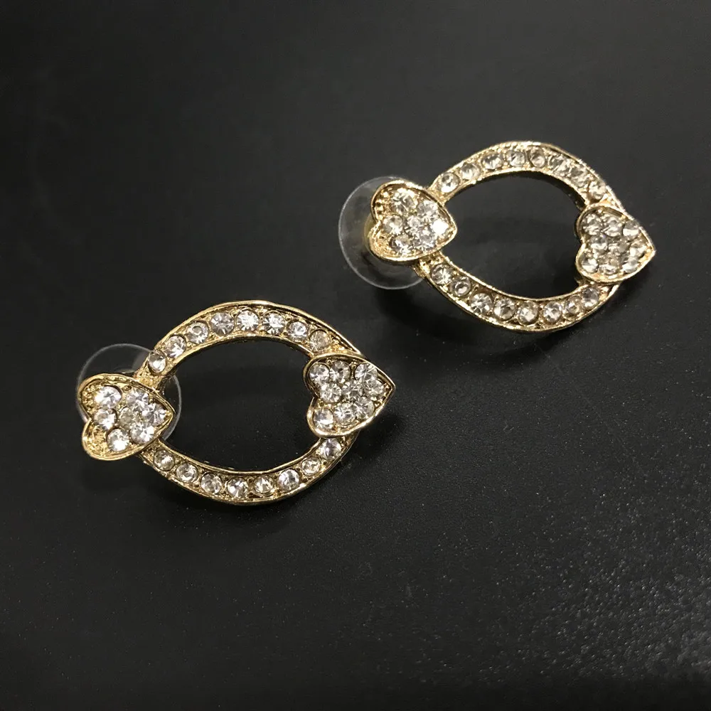 Women fashion rose gold color necklace &amp braclete ring earrings combo set sweet jewerly for women. | Украшения и аксессуары
