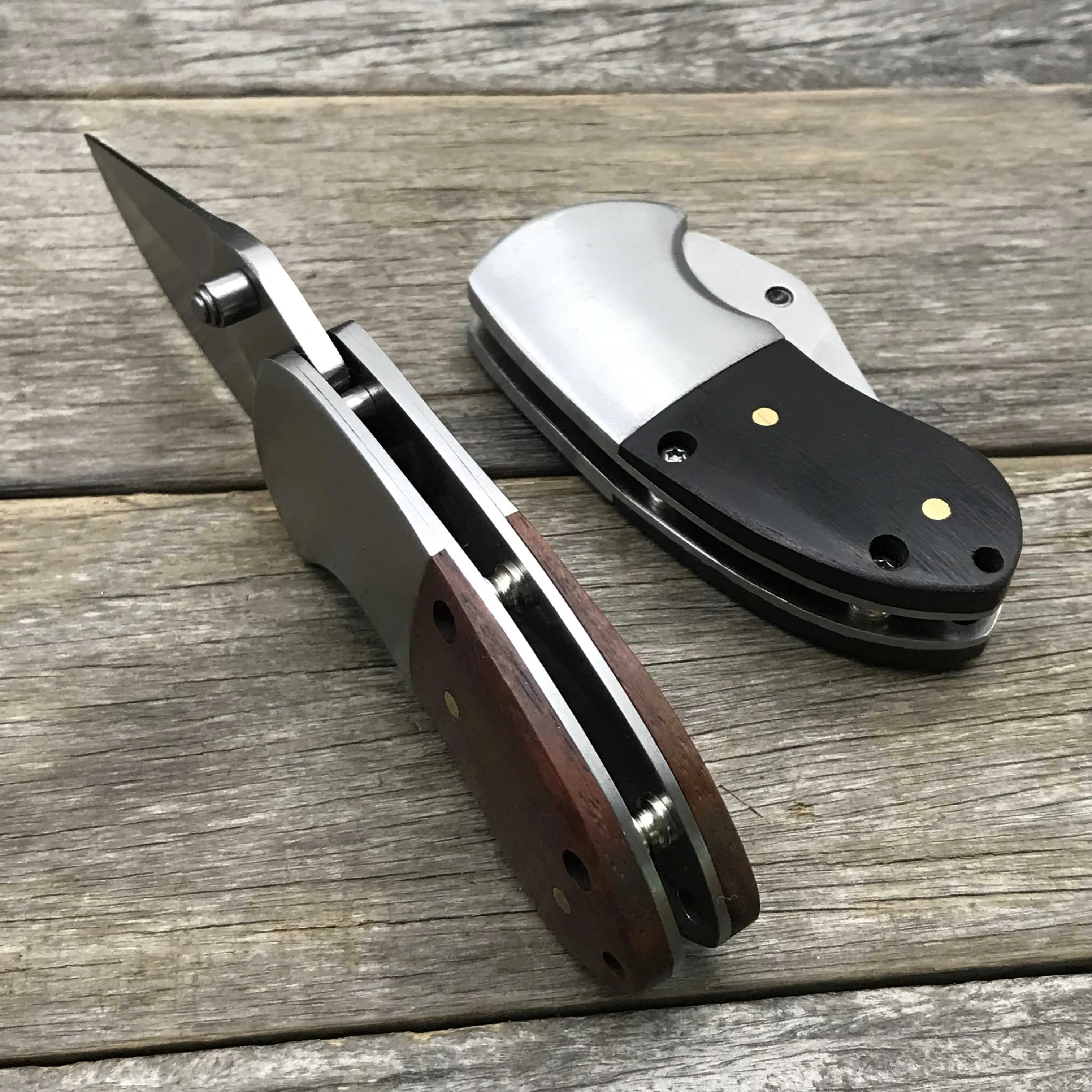 LDT Mantis Походный нож 5Cr18Mov лезвие палисандр ручка наружные складные ножи военный