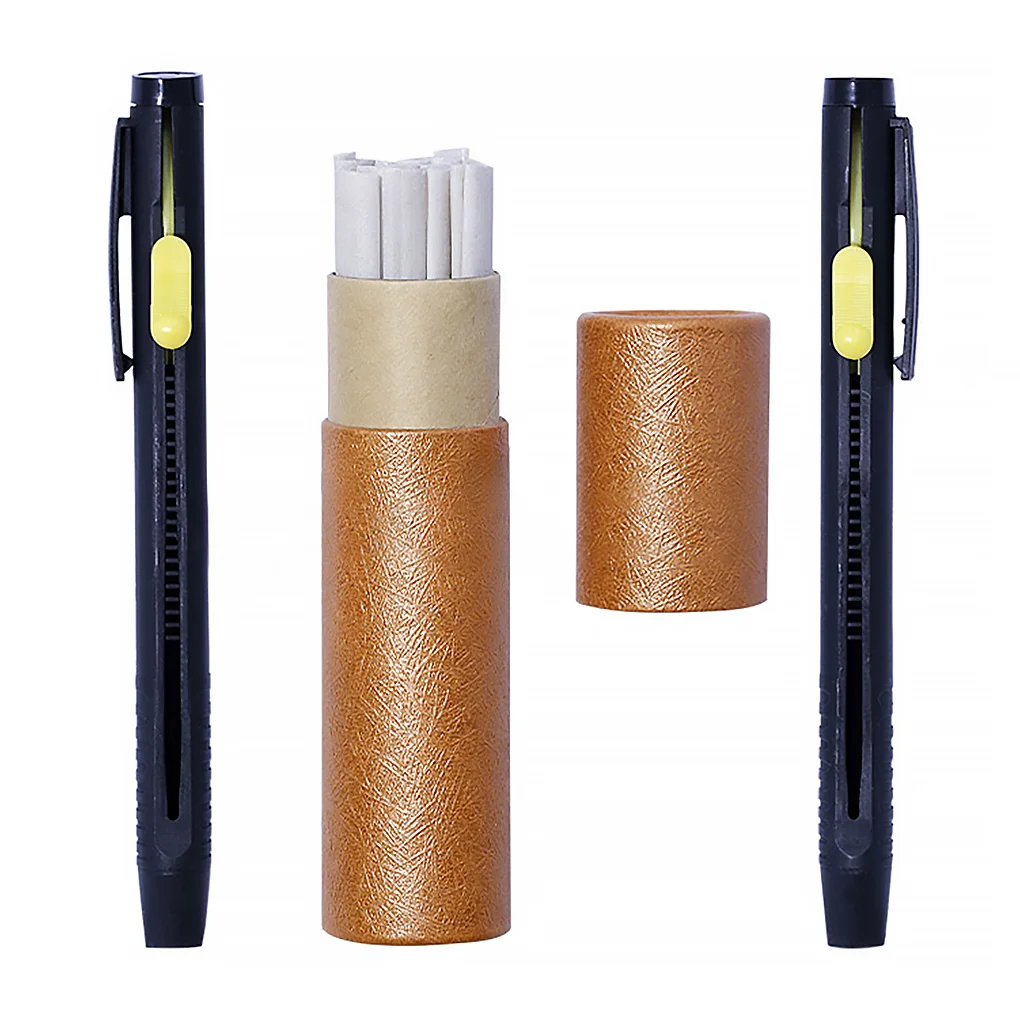 

Leather Chalk Pencils Set Fabric Marker Pen Tailor's DIY Clothing Sewing Marking Pen Assorted Kit