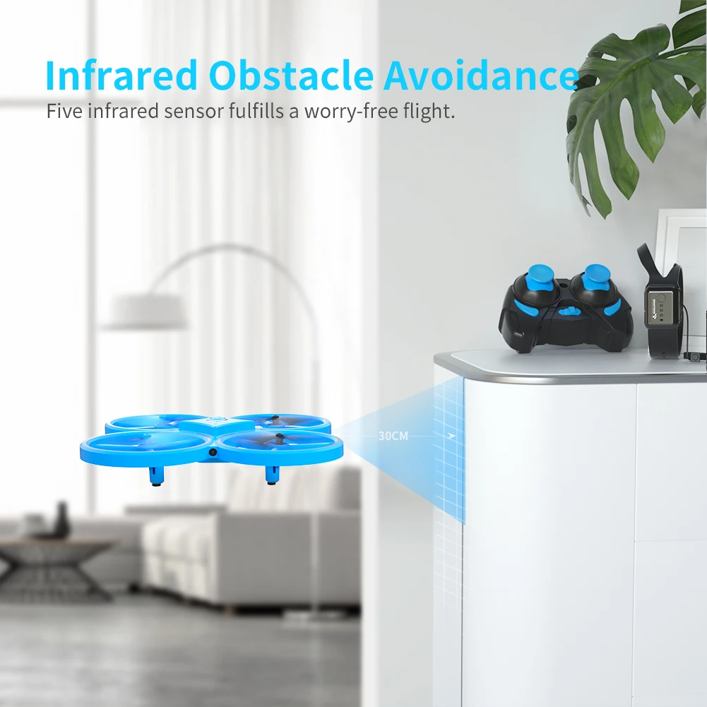 мини дрон snaptain sp300 дрон с ручным уп