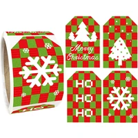 christmas gift tags holiday present stickers 2x 3 inch 250 christmas tags christmas tree stickers adhesive labels