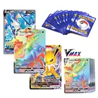 200 шт.корт. 100 шт. карты Pokemon Game Vmax GX V TAG TEAM новая версия, торговая карточка, игра, коллекционные продукты