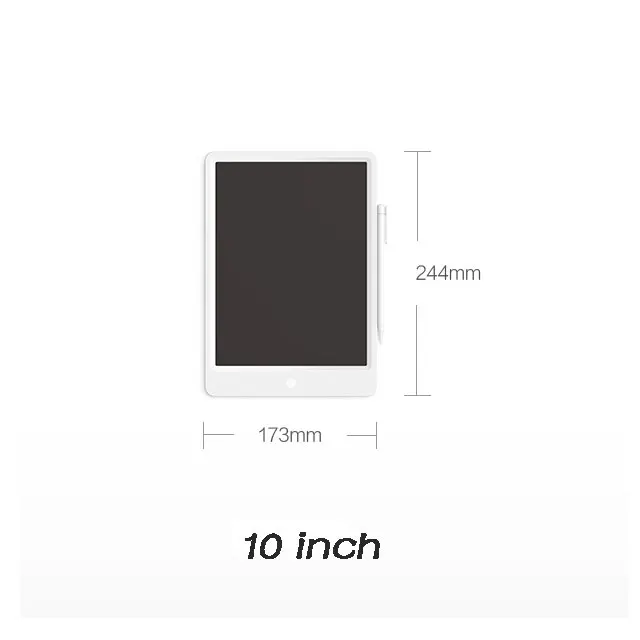 In Stock Xiaomi Mijia LCD Writing Tablet with Pen Digital Drawing Electronic Handwriting Pad Message Graphics Board - Цвет: 10 inch