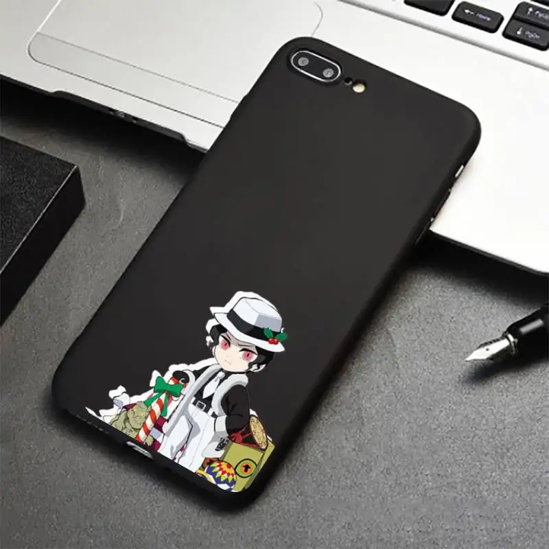 

Christmas Demon Slayer Phone Case for iPhone 12 11 mini pro XS MAX 8 7 6 6S Plus X 5S SE 2020 XR