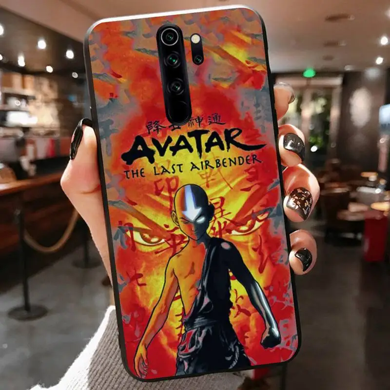 

Avatar the Last Airbender Phone Case Black Cover For Redmi 7A 4X 5 6 7 8 8A 5Plus GO Note 4/4X 7 K20/Pro Cases