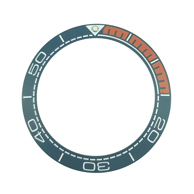 Новый 41 5 мм матовый черный/синий и 1/4 оранжевый высококачественный керамический