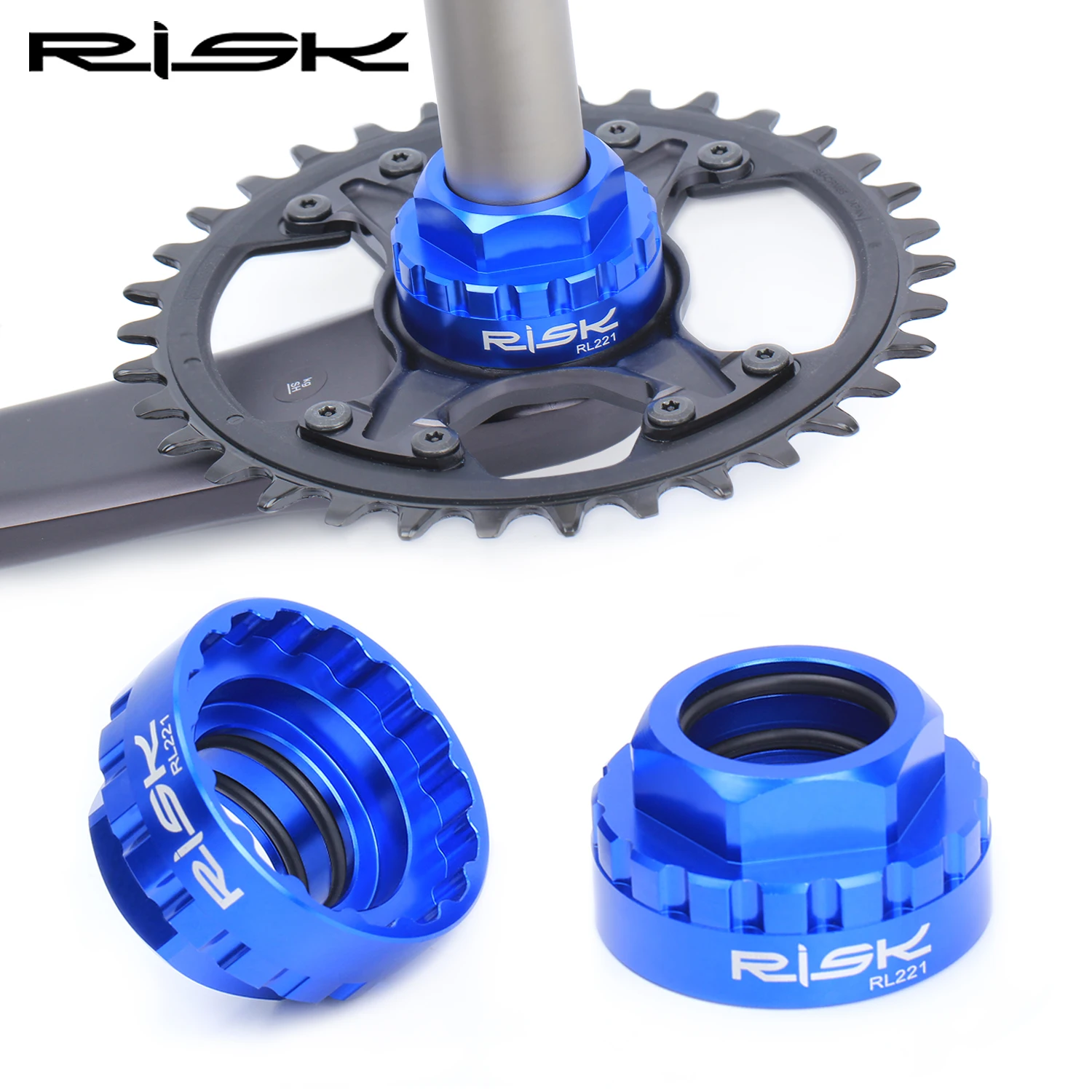 

Bicycle 12Speed Chainring Lock Ring Adapter Removal Tool Direct Mount Chainring Installation Tools For Shimano M7100 M8100 M9100