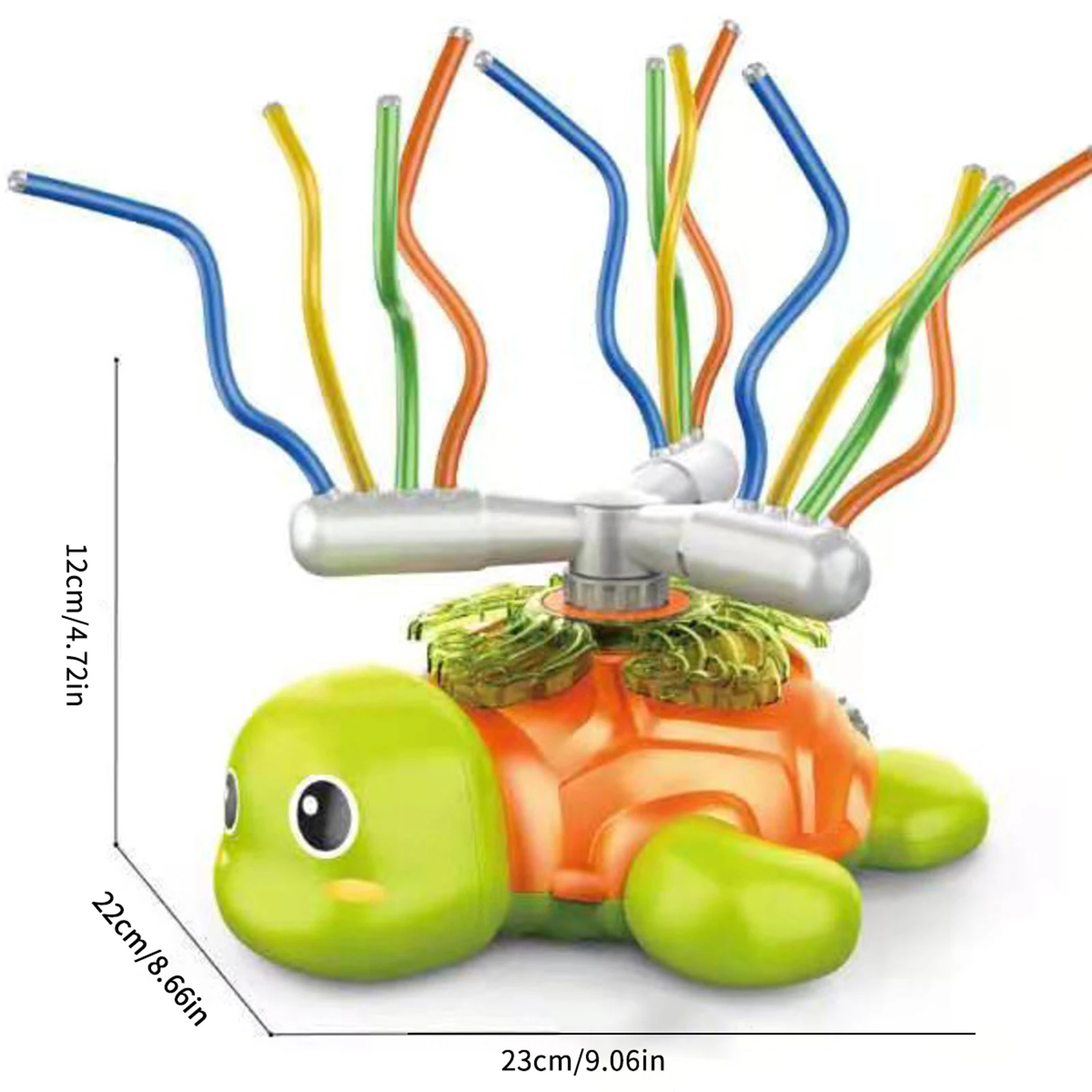 

2021 New Outdoor Water Spray Sprinklers Turtle Toy For Children Fun Turtle Sprinklers Spray For Kids Summer Pool Kids Games Toys