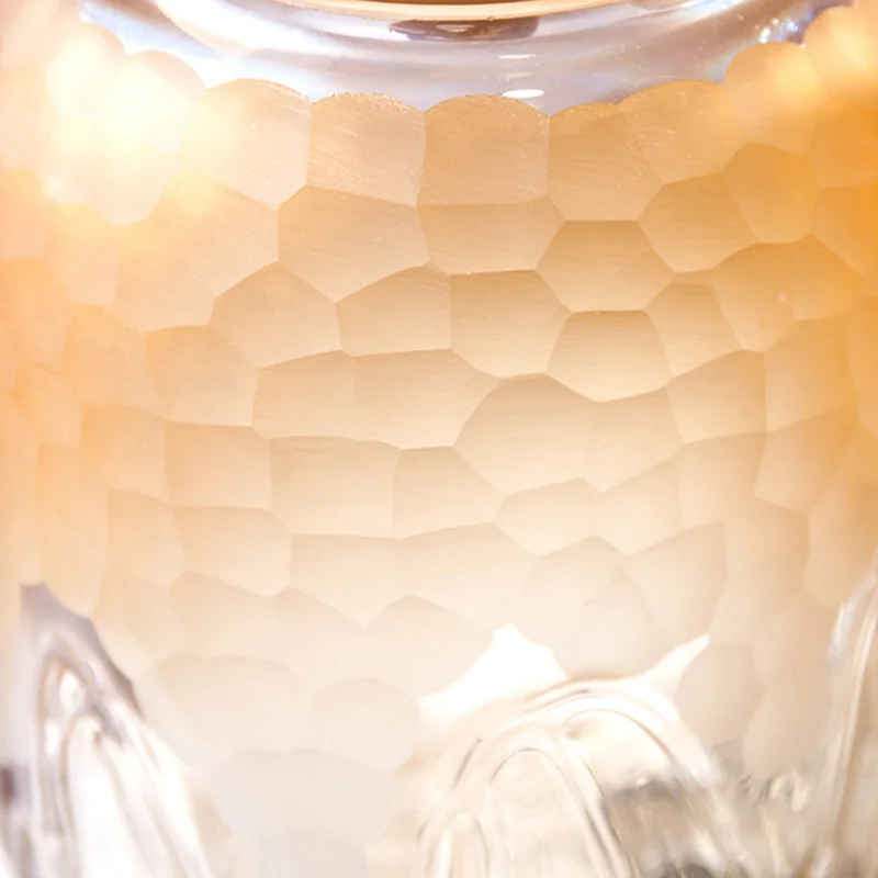 Высококачественное стекло ваза современная Гальваническая Золотая большая вазы