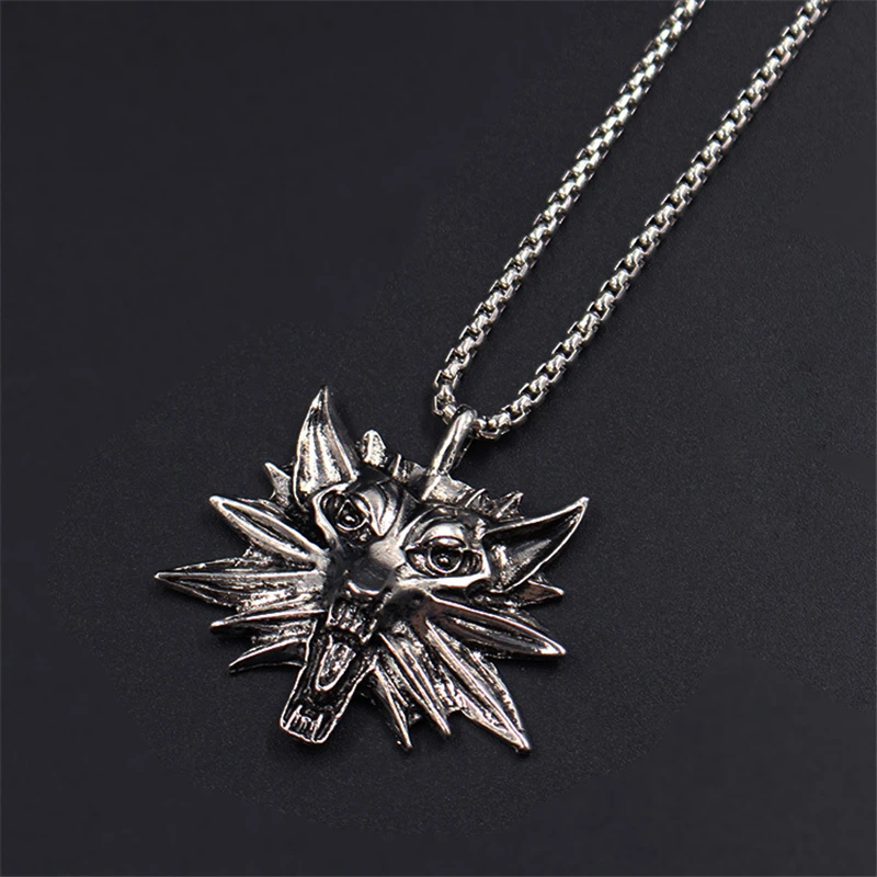 Личность Волчья Голова Для мужчин с подвесками аксессуары для Европы и