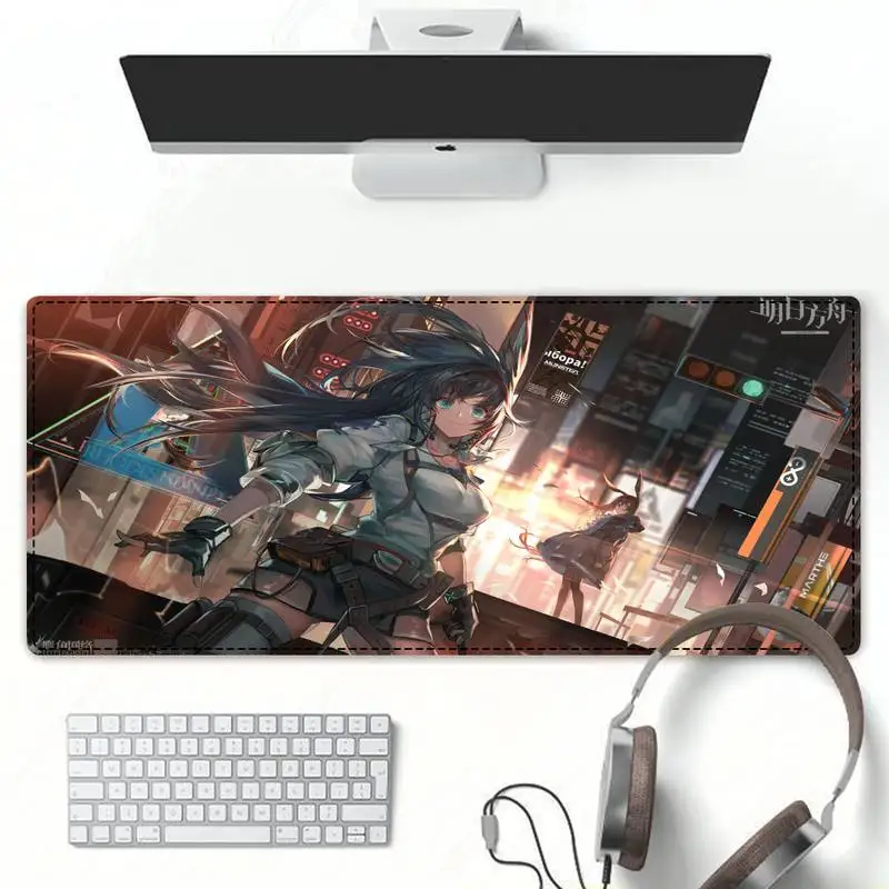 

Funny Arknights Gaming Mouse Pad Gaming MousePad Large Big Mouse Mat Desktop Mat Computer Mouse pad For Overwatch