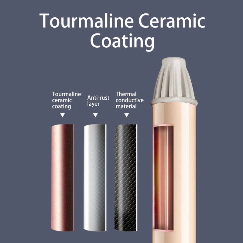 Щипцы для завивки волос с 3 бочками электрические плойки 22 мм 25 ролики волн