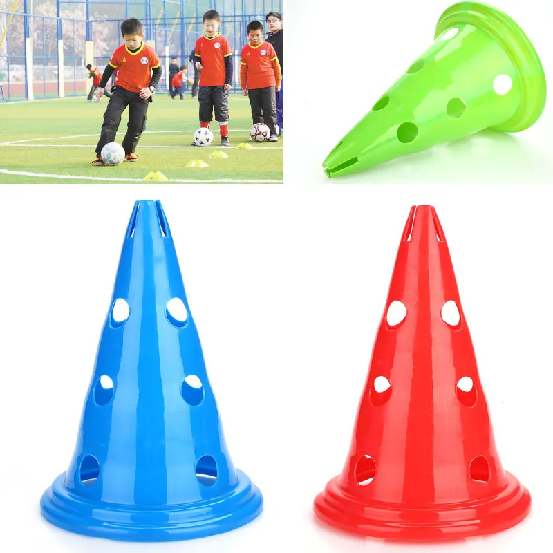 Удобный Барьерный маркер для тренировок по футболу конусы разноцветный