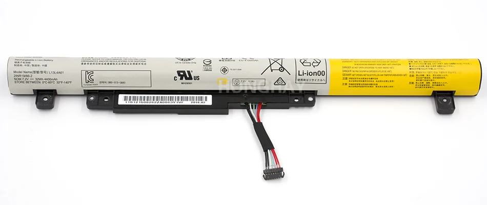 Hongha L13L4A61 ноутбук Батарея для LENOVO Flex2 14 1" Рулевое колесо Flex 2 для детей в возрасте от 2 до 14 лет 2-14D 2-15 2-15D L13S4A61 L13L4E61 L13M4A61 L13M4E61 32WH
