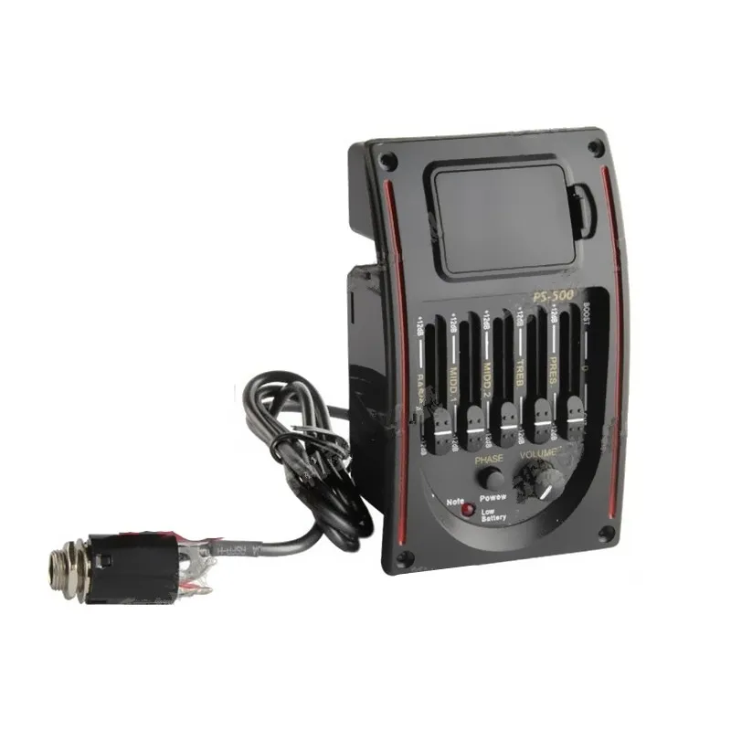 5 полосный гитара с эквалайзером пикап Предварительный усилитель акустической