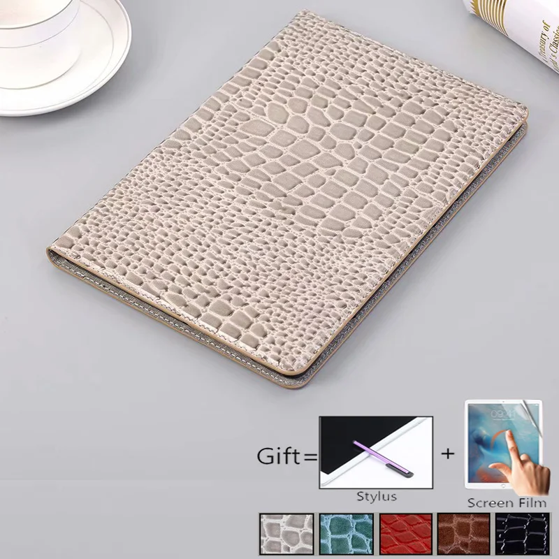 Высококачественный кожаный чехол для iPad Mini 1/2/3 смарт-чехол для Apple iPad Mini 2 Mini 3 7," тонкий крокодиловый Чехол-подставка для планшета