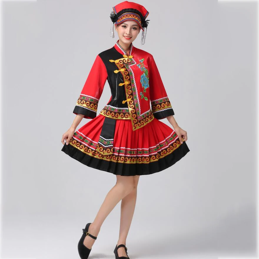 Классические традиционные этнические костюмы для женщин имитация китайского