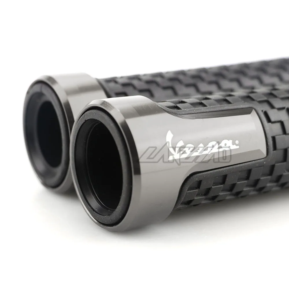 Рукоятка для мотоцикла алюминиевый резиновый гелевый рукоятка с ЧПУ Piaggio Vespa GTS GTV