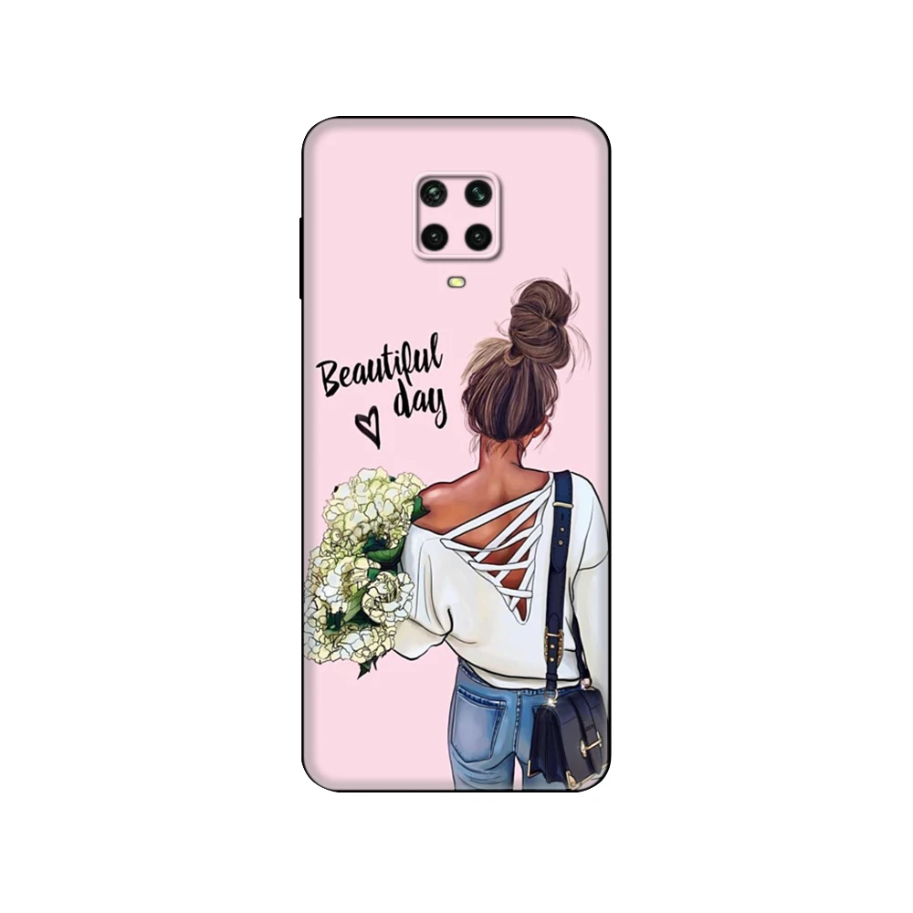 For Xiaomi Redmi Note 9S Case Note 9 Soft Silicon Phone Cover For Redmi Note 9 Pro Back Note9S Note9Pro Note9 bag black tpu case