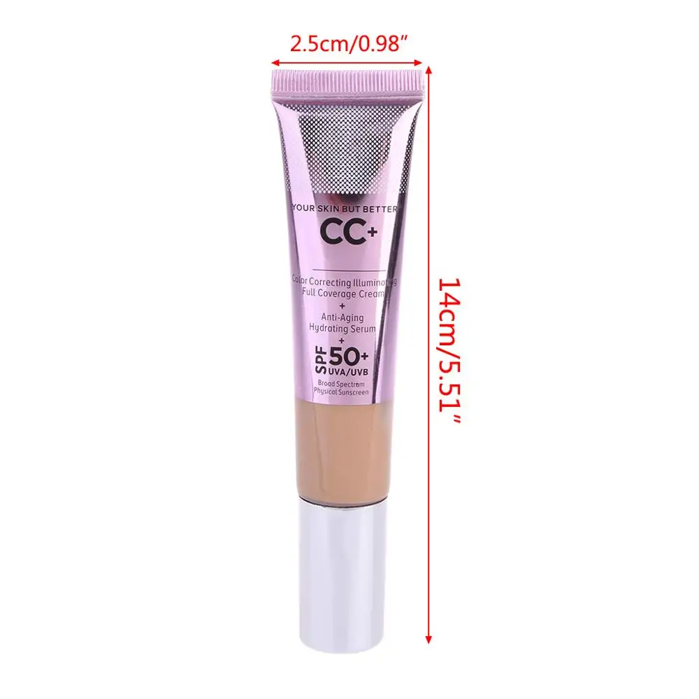 

1PC Strong Isolation Skin Whitening Moisturizing Sunscreen Concealer