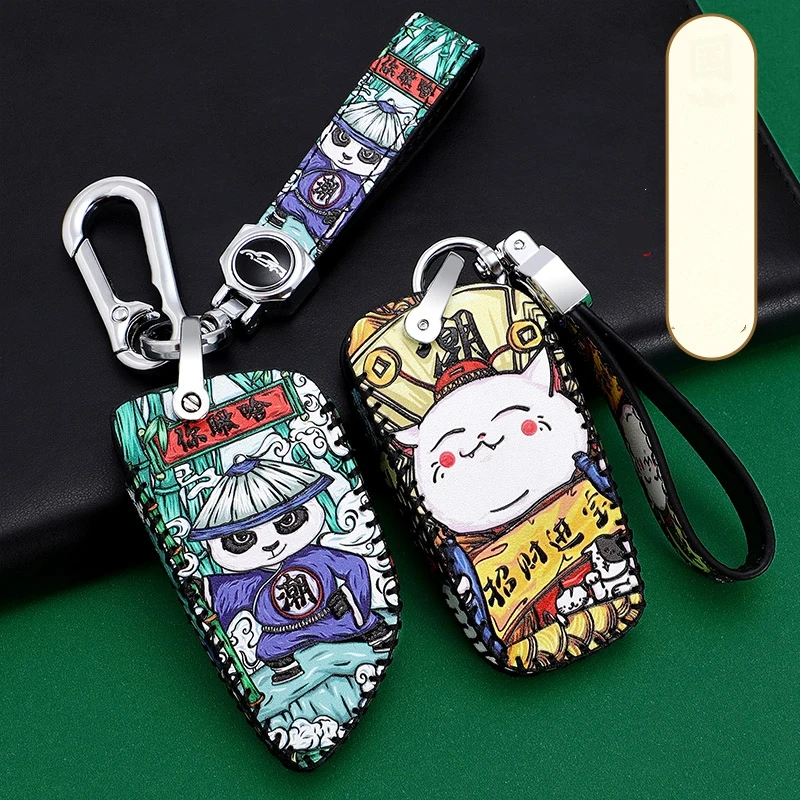 

High Quality Car Genuine Leather Key Case Cover For BMW F30 E90 E88 E86 F10 F15 M3 M1 2 3 5 Series Z4 GT Key Holder Accessories
