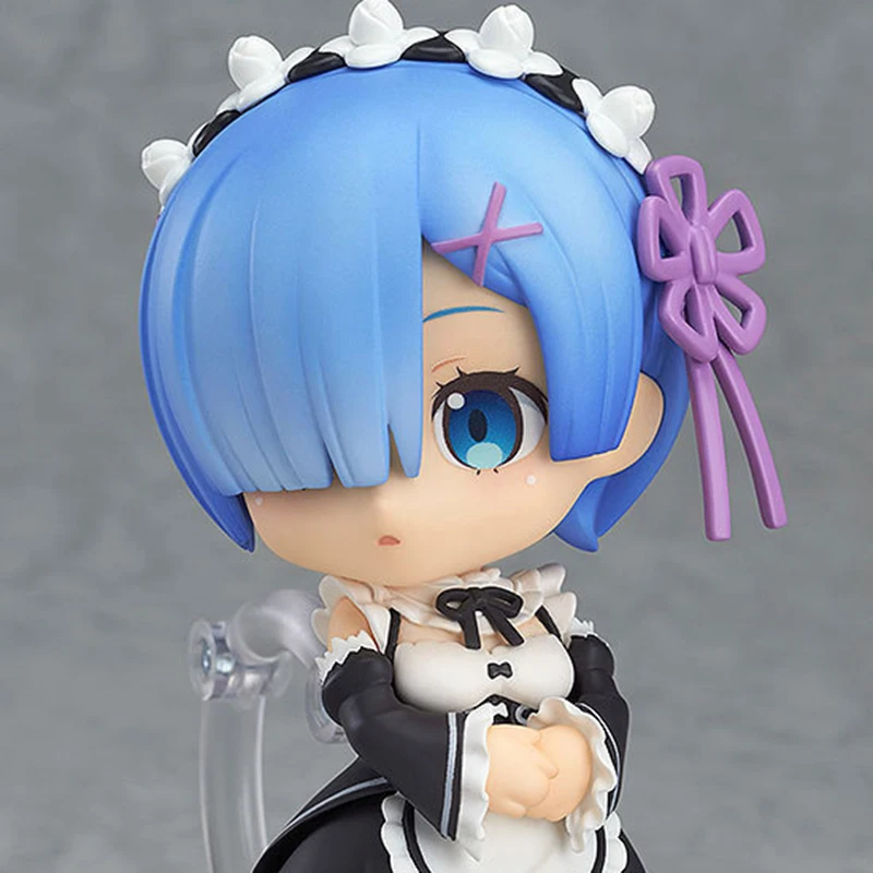 

Экшн-фигурка Rem из аниме «Re:ZERO-start Life In other World», кукла с изменяющимся лицом и волосами из ПВХ, игрушка в подарок, 10 см