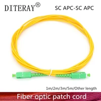 scapc fiber optic patch cord cable sc sc 135102030m jumper single mode simplex 2 0mm optical fibra optica ftth