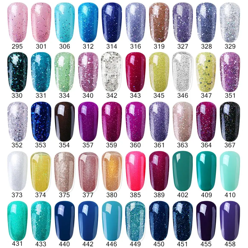 

Elite99 15ml Soak Off Gel Nail Polish Long Lasting UV Gel Varnishes Nail Art Gelpolish Pick 10pieces From 539 Gorgeous Colors