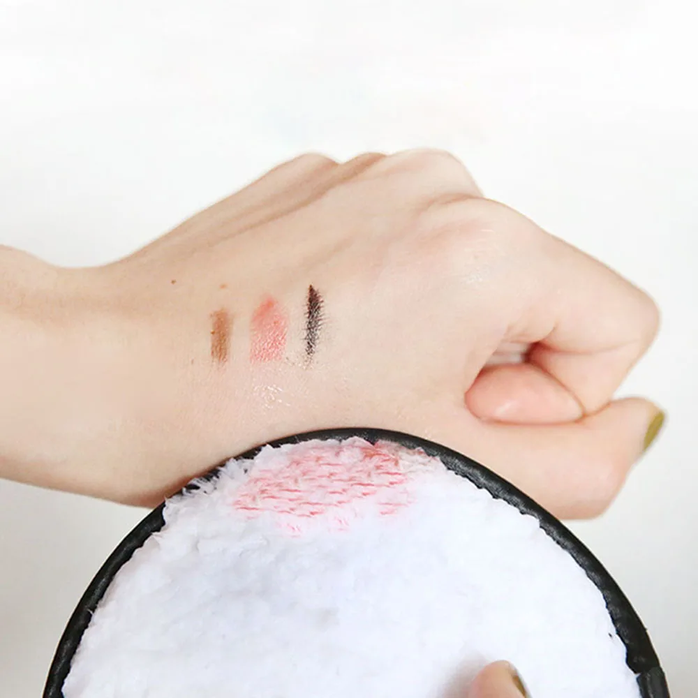 1 шт. мягкое полотенце из микрофибры для снятия макияжа|Средство макияжа| |